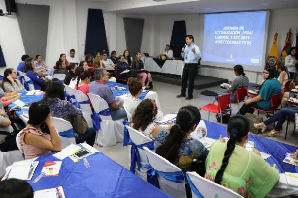 Cajasan ofreció Jornada de Actualización Legal Laboral y SST 2019: Aspectos prácticos.