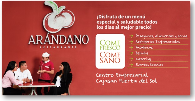 Arándano Restaurante Cajasan Centro Empresarial Puerta del Sol Bucaramanga Santander